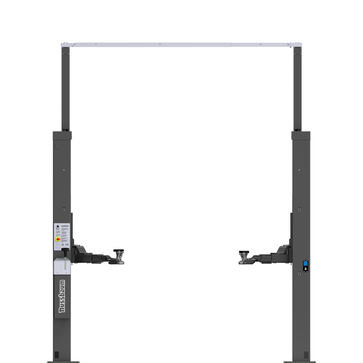 2 post lift HF 3S 3500 MM f RAL7016 grey