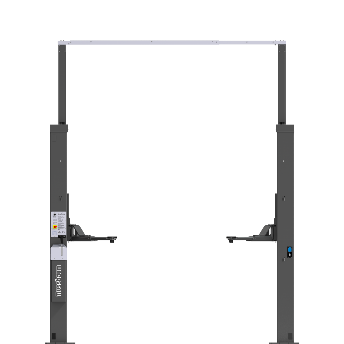 2 post lift HF 3S 3500 SC f RAL7016 grey