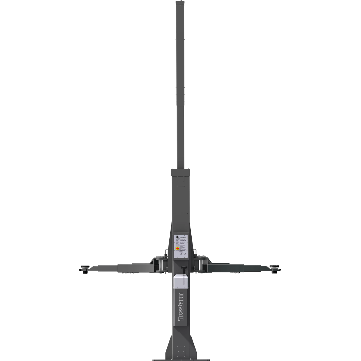 2 post lift HF 3S 5000 UNI s RAL7016 grey